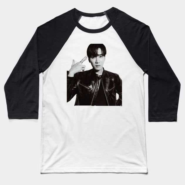 Ahn Bo Hyun Flex X Cop Photoshoot Baseball T-Shirt by ArtRaft Pro